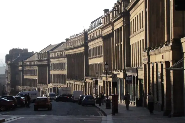 Grey Street, Newcastle. Citations.io will keep the city as its base as it grows.