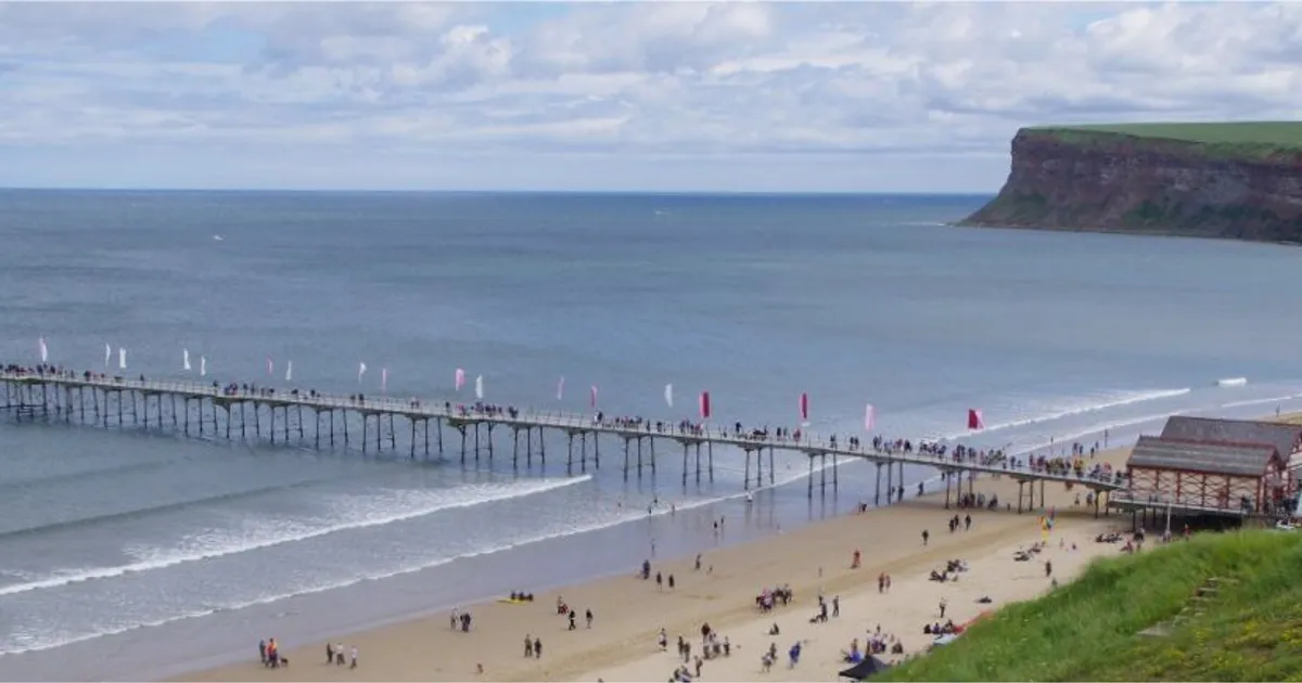 Saltburn-by-the-Sea, home of Souuthe founder Lou Willis-Keeler.