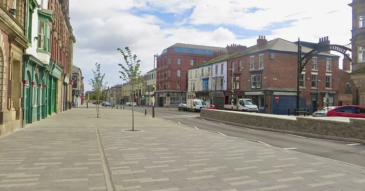 Church Street in Hartlepool.