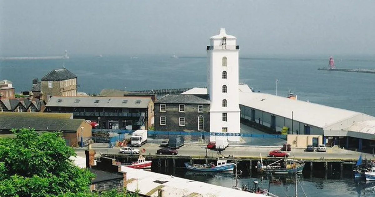 North Shields Fish Quay in North Tyneside.